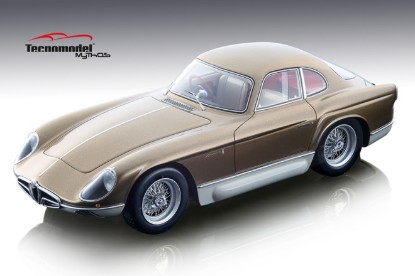 Immagine di ALFA ROMEO 2000 SPORTIVA BERTONE 1954 METALLIC GOLD/GLOSS CREAM 1:18