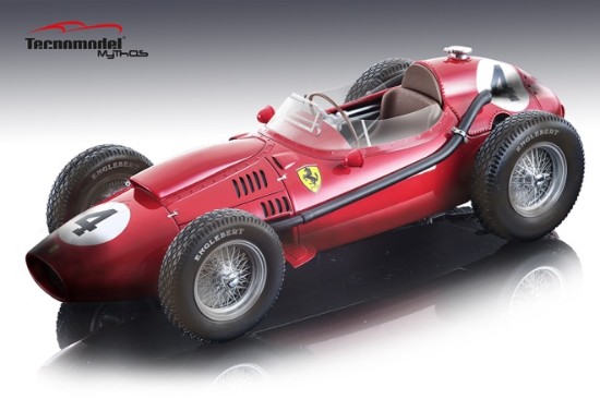 Immagine di FERRARI DINO 246 F1 M.HAWTHORN 1958 N.4 WINNER FRANCE GP END RACE 1:18