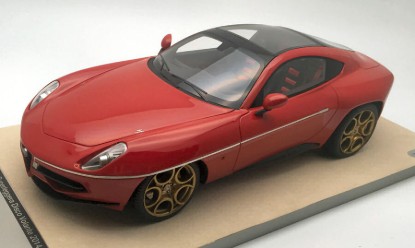 Immagine di ALFA ROMEO DISCO VOLANTE TOURING 2016 RED AND GOLD WHEELS LIM.60 1:18