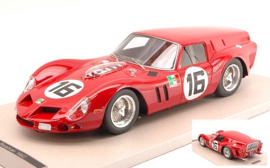 Immagine di FERRARI 250 GT BREADVAN N.16 DNF LM 1962 ABATE-DAVIS LIM.PCS 170 1:18