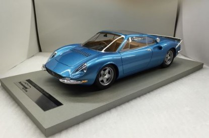 Immagine di FERRARI 365 P GIANNI AGNELLI 1967 AZZURRO CALIFORNIA 1:18