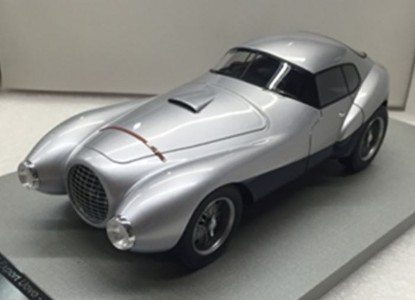 Immagine di FERRARI 166/212 "UOVO" 1951 SILVER/BLUE 1:18