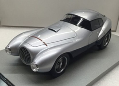 Immagine di FERRARI 166/212 "UOVO" 1951 SILVER/BLUE 1:18