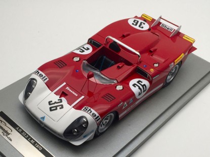 Immagine di ALFA ROMEO 33.3 N.36 DNF LM 1970 P.COURAGE-A.DE ADAMICH LIM.100 PCS 1:18