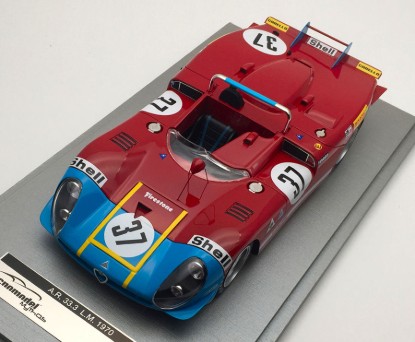 Immagine di ALFA ROMEO 33.3 N.37 DNF LM 1970 T.HEZEMANS-M.GREGORY LIM.100 PCS 1:18