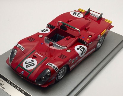 Immagine di ALFA ROMEO 33.3 N.38 ACCID.LM 1970 T.ZECCOLI-C.FACETTI LIM.100 PCS 1:18