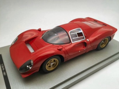 Immagine di FERRARI 330 P4 PRESS VERSION RED 1967 1:18