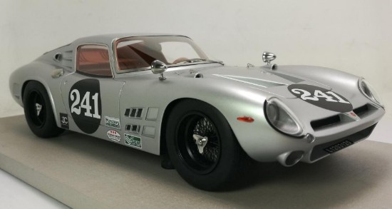Immagine di ISO GRIFO A3C N.241 SILVERSTONE 2014 ALLUMINIUM BODY 1:18