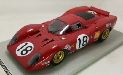 Immagine di FERRARI 312 P COUPE  N.18 DNF LM 1969 P.RODRIGUEZ-D.PIPER LIM.150 1:18