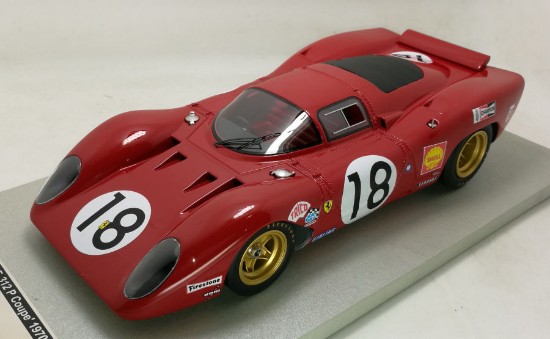 Immagine di FERRARI 312 P COUPE  N.18 DNF LM 1969 P.RODRIGUEZ-D.PIPER LIM.150 1:18