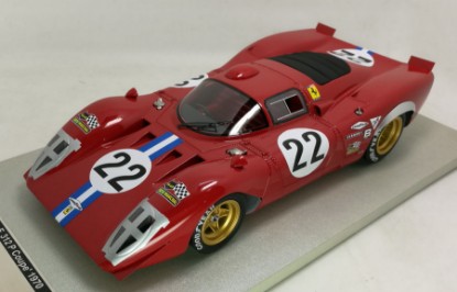 Immagine di FERRARI 312 P N.22 6th 12 H SEBRING 1970 PARKES-PARSONS LIM.100 1:18