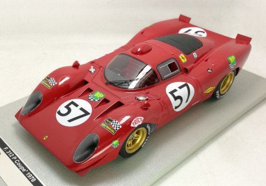 Immagine di FERRARI 312 P N.57 NC LM 1970 T.ADAMOWICZ-C.PARSONS LIM.100 1:18