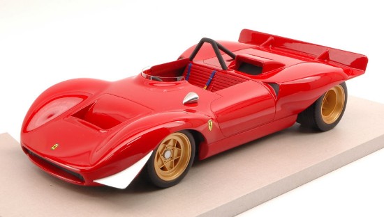 Immagine di FERRARI DINO 212 E 1968 TEST VERSION RED 1:18