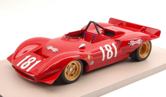 Immagine di FERRARI DINO 212 E N.181 WINNER CAMP.E.M.1969 OLLON-VILLARS P.SCHETTY