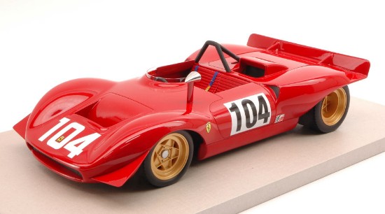 Immagine di FERRARI DINO 212 E N.104 WINNER CAMP.E.M.1969 MONTSENY P.SCHETTY 1:18