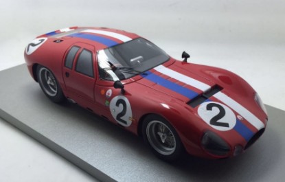 Immagine di MASERATI TIPO 150/3 N.2 DNF LM 1963 A.SIMON-LLOYD "LUCKY" CASNER 1:18