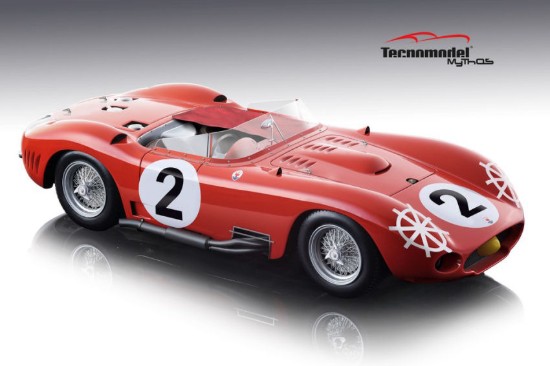 Immagine di MASERATI 450S N.2 ACCIDENT LM 1957 J.BEHRA-A.SIMON 1:18