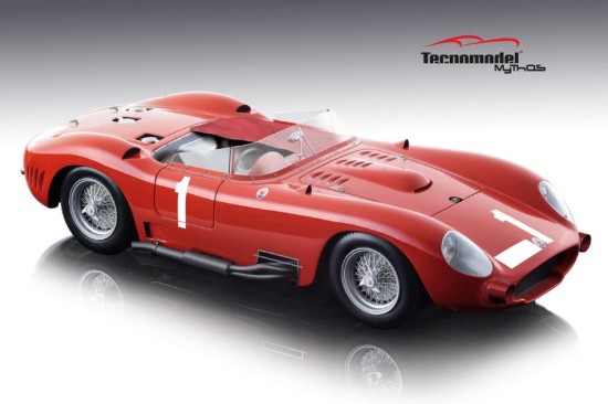 Immagine di MASERATI 450S N.1 DNF 1000 KM NURBURGRING 1957 J.M.FANGIO-S.MOSS 1:18
