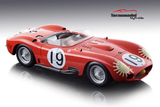 Immagine di MASERATI 450S N.19 WINNER 12H SEBRING 1957 J.BEHRA-J.M.FANGIO 1:18