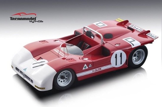 Immagine di ALFA ROMEO T33/3 B N.11 4th 1000 KM NURBURGR. 1971 DE ADAM.-PESCAROLO