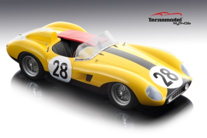 Immagine di FERRARI 500 TRC N.28 7th LM 1957 L.BIANCHI-G.HARRIS 1:18