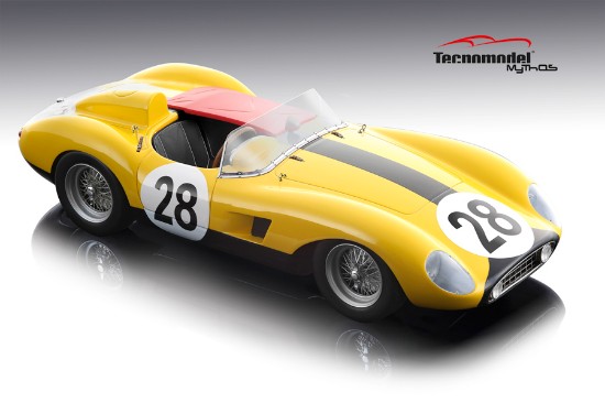Immagine di FERRARI 500 TRC N.28 7th LM 1957 L.BIANCHI-G.HARRIS 1:18