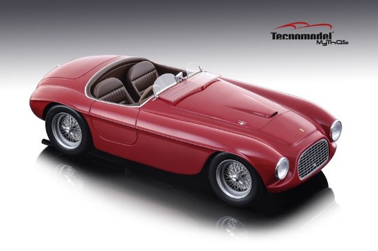 Immagine di FERRARI 166 MM 1949 PRESS VERSION RED 1:18
