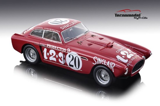 Immagine di FERRARI 340 MEXICO N.20 3rd CARRERA PANAM.1952 L.CHINETTI-J.LUCAS 1:18