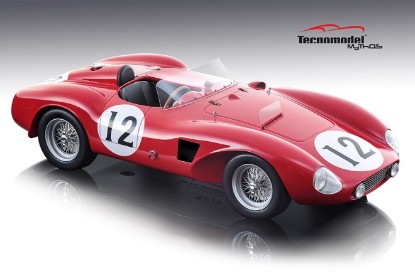 Immagine di FERRARI 625 LM N.12 3rd LM 1956 O.GENDEBIEN-M.TRINTIGNANT 1:18