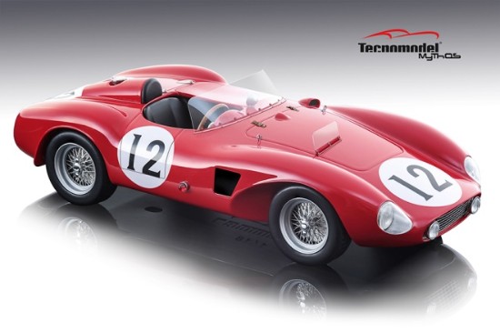 Immagine di FERRARI 625 LM N.12 3rd LM 1956 O.GENDEBIEN-M.TRINTIGNANT 1:18
