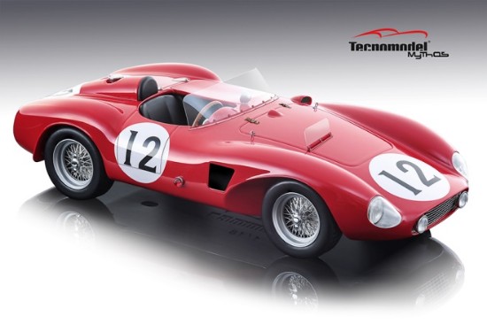 Immagine di FERRARI 625 LM N.12 3rd LM 1956 O.GENDEBIEN-M.TRINTIGNANT 1:18