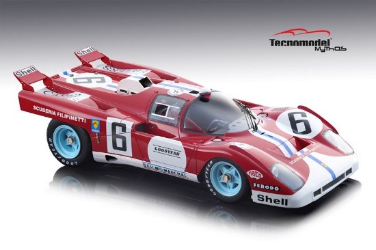 Immagine di FERRARI 512M N.6 21th LM 1971 SCUD.FILIPIN. MANFREDINI-GAGLIARDI 1:18