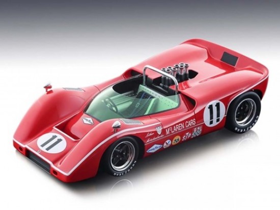 Immagine di MCLAREN M6B CAN AM N.11 3rd BRIDGEHAMPTON GP 1968   LOTHAR MOTSHENB.1:18