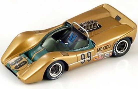 Immagine di MCLAREN M6B USRRC N.99 DNF LAGUNA SECA 1968 MOISES SOLANA 1:18