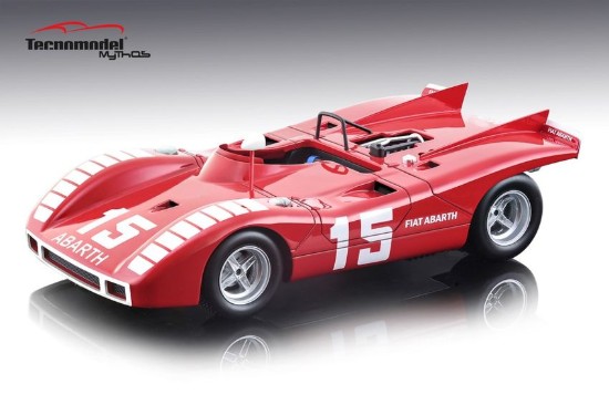 Immagine di ABARTH 2000 SP N.15 41th NURBURGRING 1970 K. AHRENS JR. 1:18