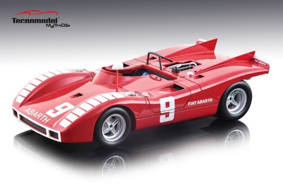 Immagine di ABARTH 2000 SP N.9 DNS MUGELLO GP 1970 N.VACCARELLA 1:18