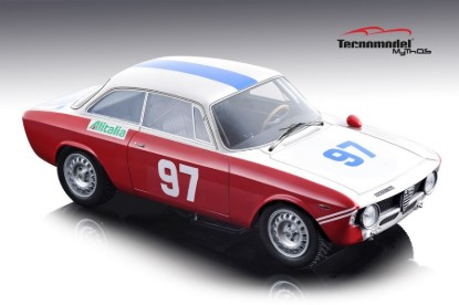 Immagine di ALFA ROMEO GIULIA 1600 GTA N.97 16th T.FLORIO 1971 G.RIZZO-S.ALONGI 1:18