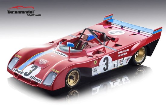 Immagine di FERRARI 312 PB N.3 WINNER NURBURGRING 1972 PETERSON-SCHENKENB 1:18