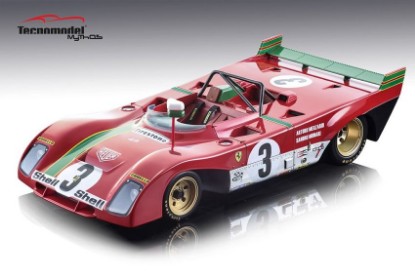 Immagine di FERRARI 312 PB N.3 WINNER TARGA FLORIO 1972 MERZARIO-MUNARI 1:18