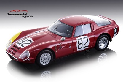 Immagine di ALFA ROMEO TZ2 N.82 WINNER CLASS 1000 KM NURBURGRING 1967 TROSH-PILETTE