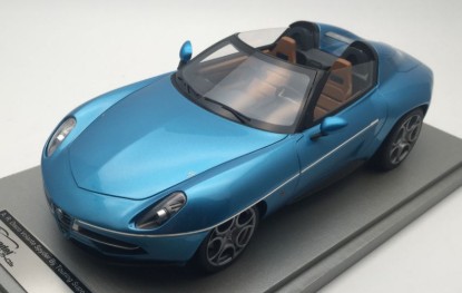 Immagine di ALFA ROMEO DISCO VOLANTE SPYDER 2016 LIGHT MET.BLUE GENEVA SHOW 1:18