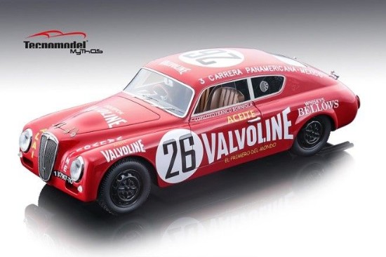 Immagine di LANCIA AURELIA B20 N.26 4th CARR.MEXICO PANAM.1952 MAGLIOLI-BORNIG.1:18