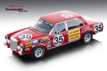 Immagine di MERCEDES 300 SEL 6,8 N.35 2nd 24 H SPA 1971 H.HEYER-C.SCHICKENTANZ 1:18