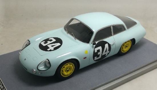 Immagine di ALFA ROMEO GIULIETTA SZ N.34 DNF LM 1963 G.SALA-R.ROSSI 1:18