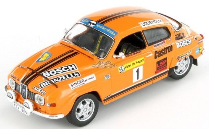 Immagine di SAAB 96 V4 N.1 2nd SWEDISH RALLY 1975 S.BLOMQVIST-H.SYLVAN 1:18