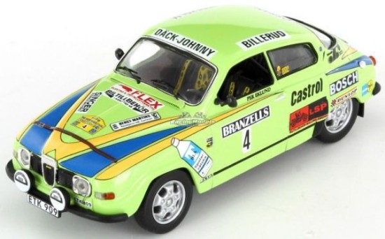 Immagine di SAAB 96 V4 N.4 WINNER SWEDISH RALLY 1976 P.EKLUND-B.CEDERBERG 1:18