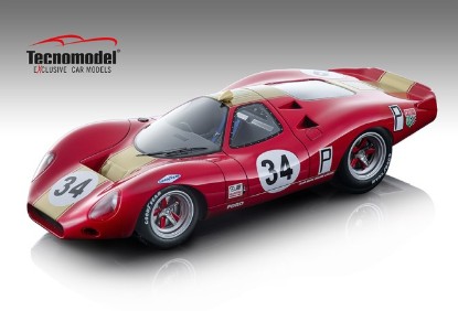 Immagine di FORD P68 N.34 BRANDS HATCH 1968 B.MC LAREN-D.HULME 1:18