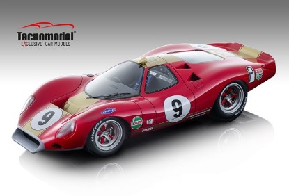 Immagine di FORD P68 N.9 1000 KM NURBURGRING 1968 F.GARDNER-H.HAHNE 1:18