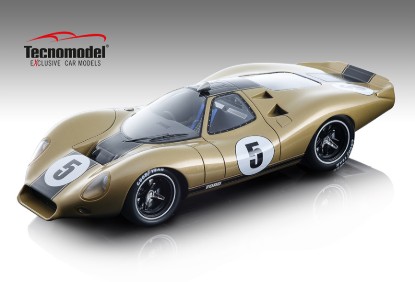 Immagine di FORD P68 PRESS VERSION 1968 GOLD LIMITED EDITION ALAN MANN 1:18