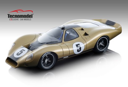 Immagine di FORD P68 PRESS VERSION 1968 GOLD LIMITED EDITION ALAN MANN 1:18